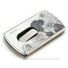 Stainless Steel Pushing-Type Business Cardcase